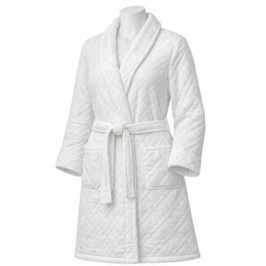 Kim Rogers Soft White Bathrobe L